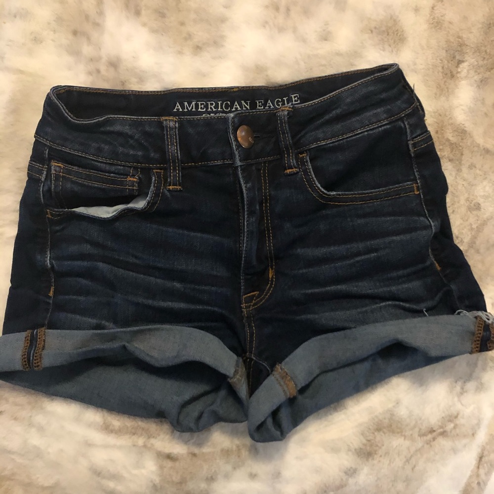 American Eagle high rise shorts